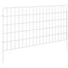 vidaXL Оградата за градината с колчета 48 pcs 95 x 50 см Mesh