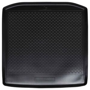 vidaXL Килимче за багажник Черно TPE