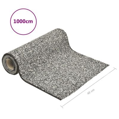 vidaXL Каменна облицовка, сива, 1000x40 см