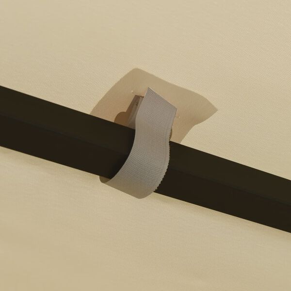 vidaXL Шатра, 3х4 м, кремава