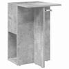 vidaXL Крайна масичка Циментено сиво 35 x 40 x 55 см