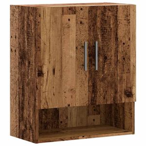 vidaXL Стенни шкафове Old Wood 60x31x70 cm Инженерна дървесина
