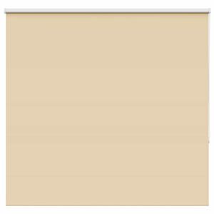 vidaXL Ролкова щора Blackout Бежова 155x130 cm Ширина на плата 151,6cm