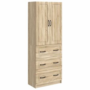 vidaXL Комплект шкафове 2 бр. 66 x 34,5 x 87 см Инженерна дървесина