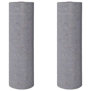 vidaXL Неплъзгащи се панталони за бояджии 2 бр. 50 м 220 g/m&sup2; Grey