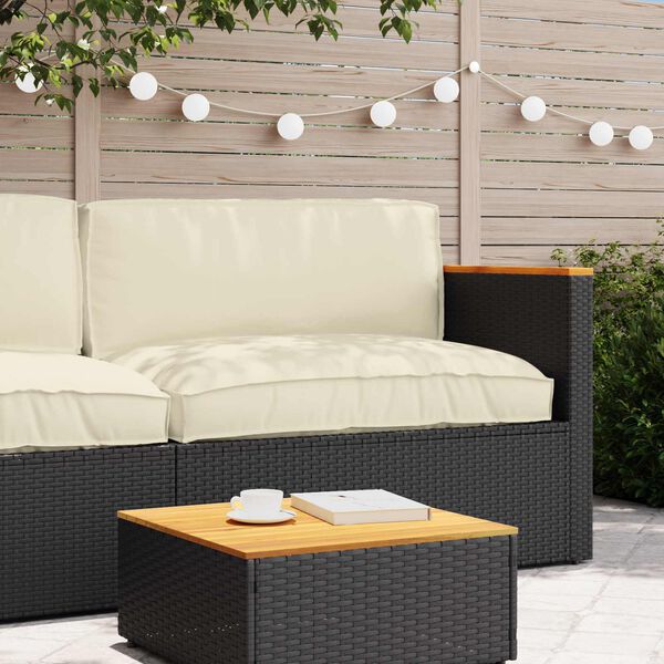 vidaXL Комплект възглавници за палет 2 pcs Крем Оксфордска тъкан