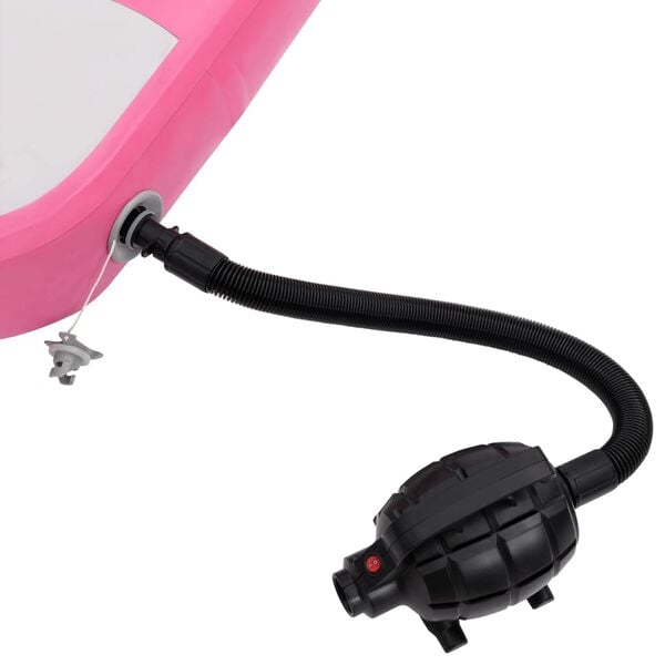 vidaXL Електрическа въздушна помпа, черна