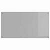 vidaXL Кухненски заден панел 2 pcs Светлосиво 110 x 60 cm