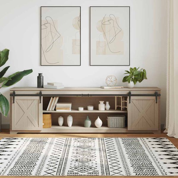 vidaXL Комплект плъзгащи се врати за шкафове 213 см въглеродна стомана