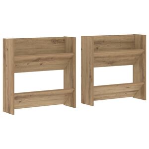 vidaXL Шкаф за обувки 2 бр. 60 x 18 x 60 см Инженерна дървесина