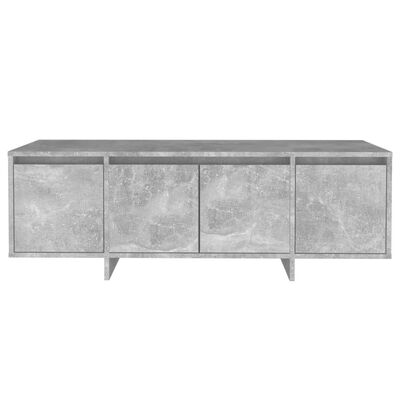 vidaXL ТВ шкаф, бетонно сив, 120x30x40,5 см, ПДЧ