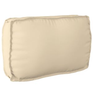 vidaXL Възглавница Бежово 70 x 40 x 12 cm Оксфордска тъкан