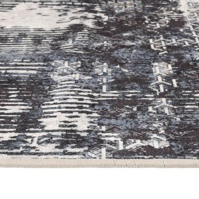 vidaXL Перящ се килим многоцветен 120x180 см противоплъзгащ