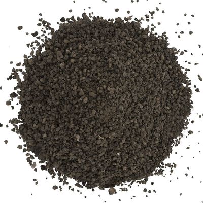 vidaXL Пясък за аквариум 10 кг черен 0,2-2 мм