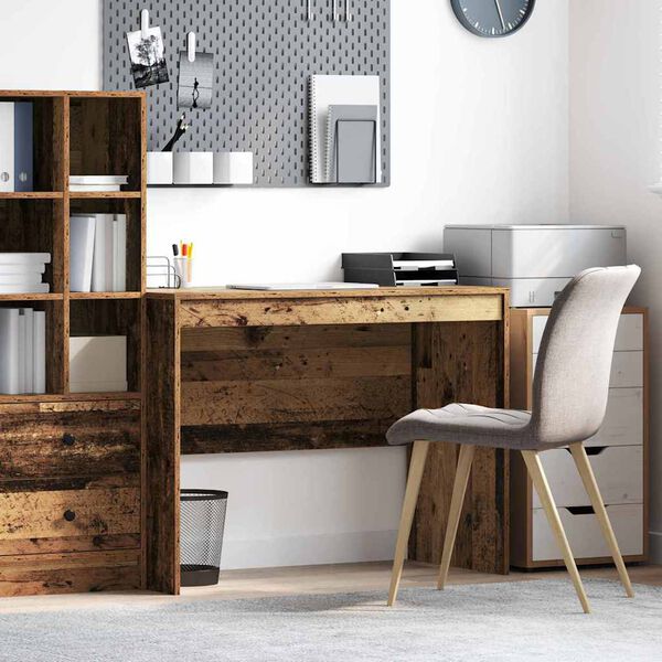 vidaXL Бюро Старо дърво 100 x 50 x 76 см