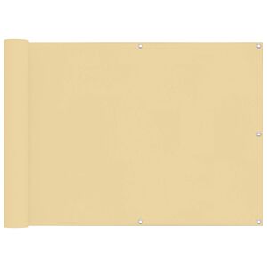 vidaXL Балконен екран PU покрит оксфорд алу