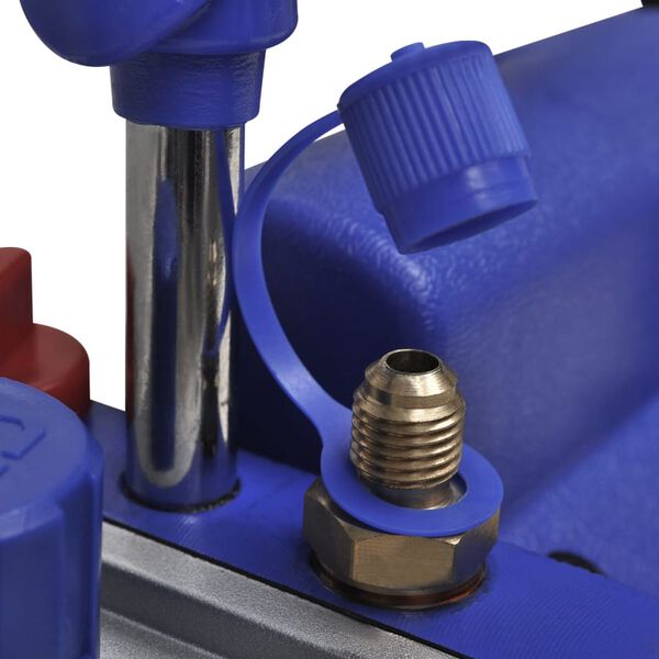 vidaXL Вакуумна камера с едностепенна помпа 3,7 л