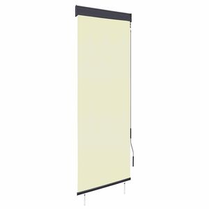 vidaXL Външна ролетна щора, 60x250 см, кремава