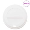 vidaXL Хартиени капаци за чаши за кафе &Oslash;90 mm 12oz и 16oz 1000 бр.