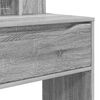 vidaXL Тоалетки за спалня с чекмедже Сив Сонома 80 x 39,6 x 135 см