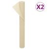 vidaXL Зимни покривала за растения, 2 ролки, 70 г/м&sup2;, 10x1,6 м