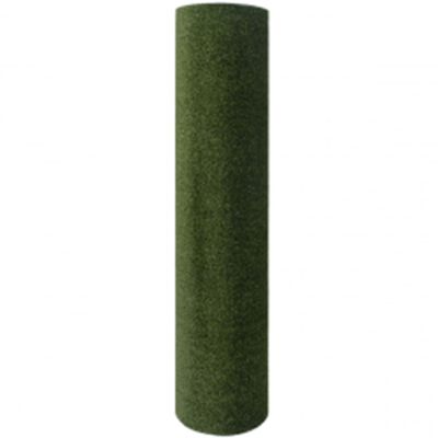 vidaXL Изкуствена трева, 7/9 мм, 1,33x25 м, зелена