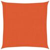 vidaXL Платно-сенник, 160 г/м&sup2;, оранжево, 2x2 м, HDPE