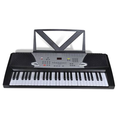 Синтезатор с 54 клавиша и поставка за нотни листове