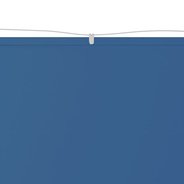 vidaXL Вертикален сенник, син, 100x360 см, оксфорд плат