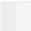 vidaXL ТВ шкафове за стенен монтаж, 2 бр, бели, 60x30x41 см