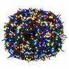vidaXL Коледни лампички с двуцветен режим 600 LED светодиода