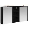 vidaXL Комплект шкафове за баня 3 бр. 116 x 16 x 62,5 см