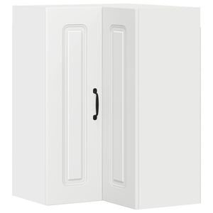 vidaXL Панел за миялна машина Kalmar Бяло 57 x 57 x 80 см
