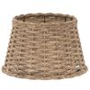 vidaXL Абажур за лампа кафяв &Oslash;38x23 см ракита