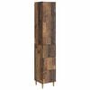 vidaXL Комплект шкафове 2 pcs Старо дърво 33 x 34,5 x 90 см