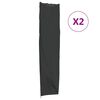 vidaXL Калъф за градински чадър 2 бр 240x57/57 см 420D Оксфорд плат