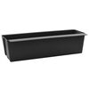 vidaXL Кутиите за цветя за евро палети 12 бр. Черно 36 x 13,5 x 9,5 см