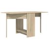 vidaXL Маса за хранене 138 x 70 x 73,5 см Инженерна дървесина