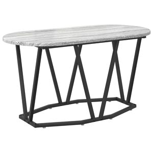 vidaXL Масичка за кафе Сив 80 x 40 x 40.5 см