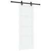 vidaXL Преплъзваща се врата ORKDAL 78 x 202 cm Инженерна дървесина