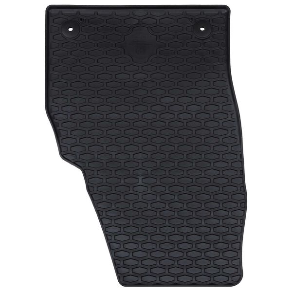 vidaXL Автомобилен килим 4 pcs Черен подходящ за &Scaron;koda FABIA 2021-