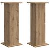vidaXL Стойка за растения 2 pcs Дъб артизан 30,5 x 30 x 80,5 см