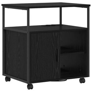 vidaXL Шкаф с зарядна станция 61 x 46 x 67 см Инженерна дървесина