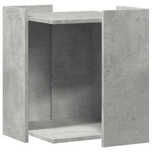 vidaXL Заграждение за котешка тоалетна 42x42x51 см инженерно дърво
