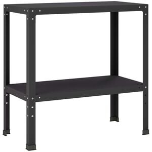 vidaXL Маса за засаждане 100 x 40 x 80 cm Прахово боядисана стомана
