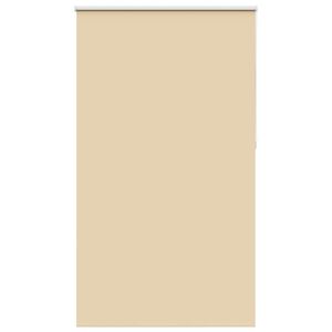 vidaXL Ролкова щора Blackout Бежова 140x210 cm Ширина на плата 136,6cm