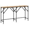 vidaXL Конзолна маса дъб артизан 140 x 29 x 75 см Инженерно дърво