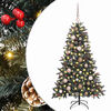 vidaXL С изкуствено коледно дърво с 150 LED светодиода Зелен 120 cm