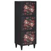 vidaXL Шкафове за съхранение Многоцветен 40 x 33,5 x 110 см