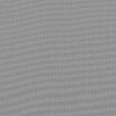 vidaXL Палетна възглавница, сива, 120x40x12 см, текстил